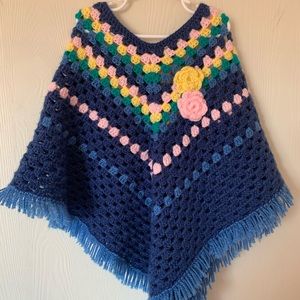 Girl poncho